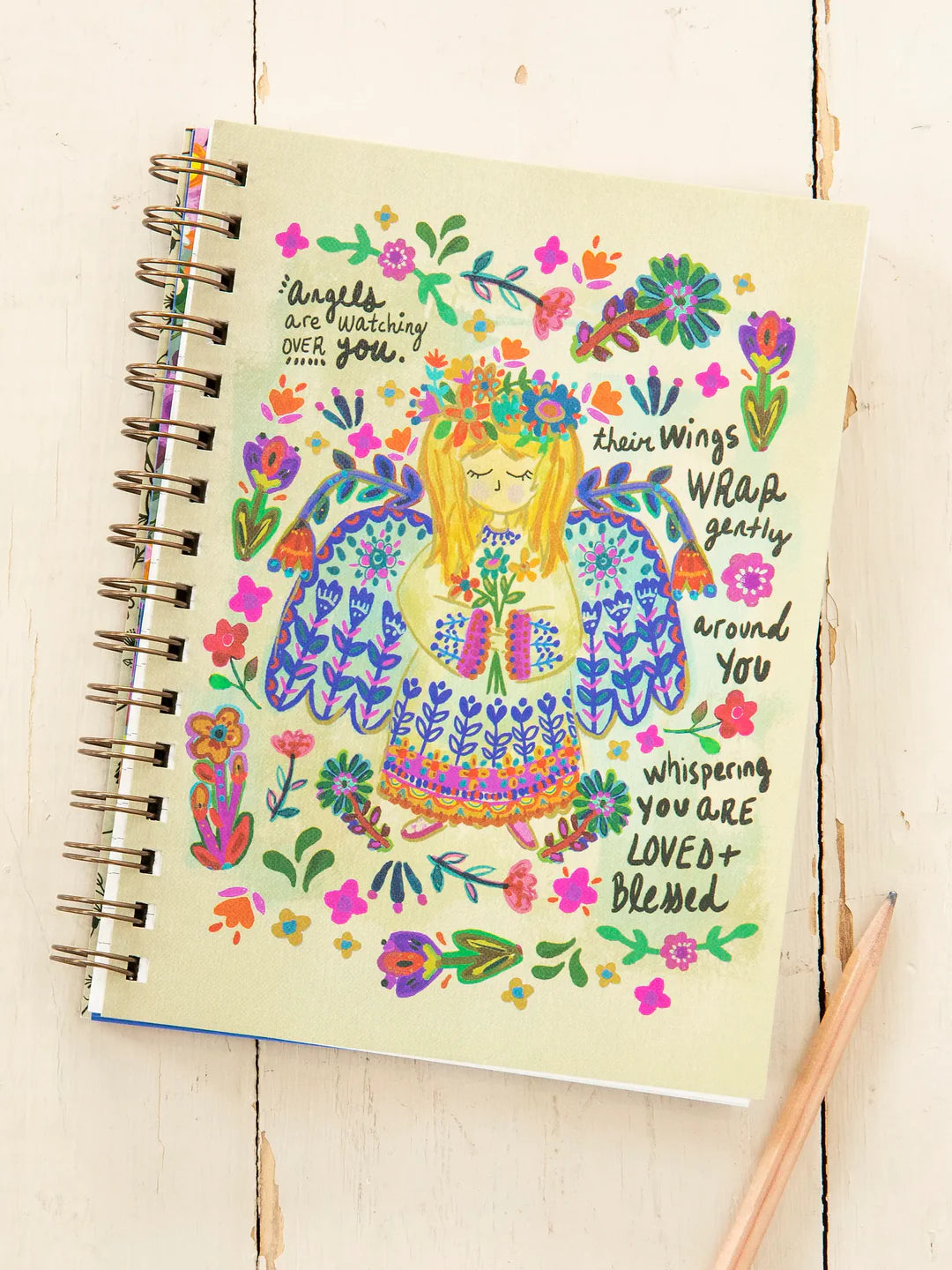 Spiral Notebook - Angels Watching