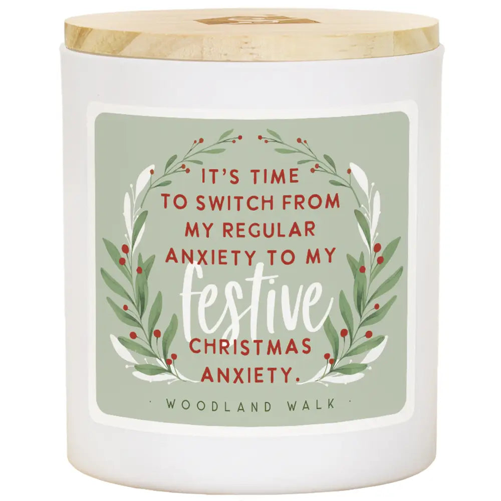 Festive Christmas Anxiety Candle