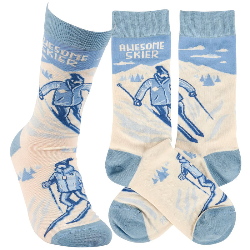 Socks - Awesome Skier