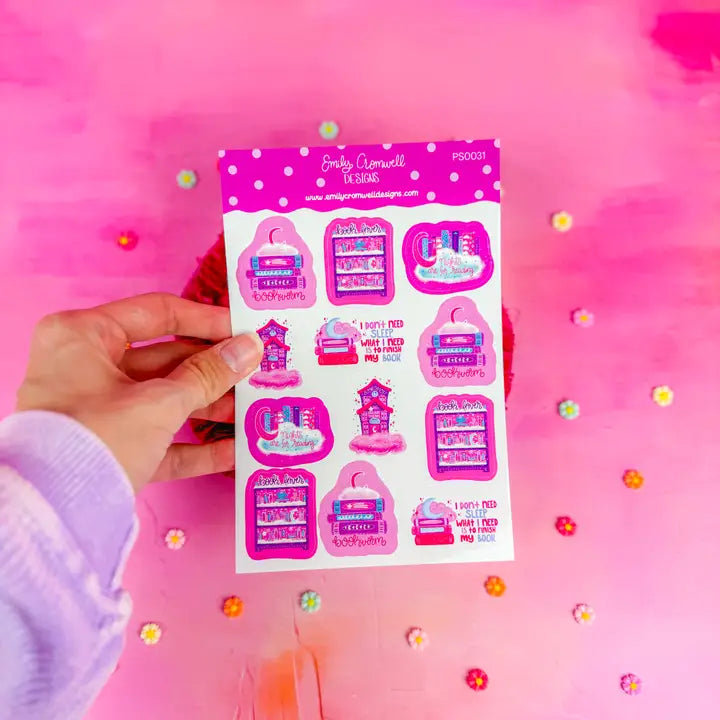 Bookish Dreams Planner Stickers
