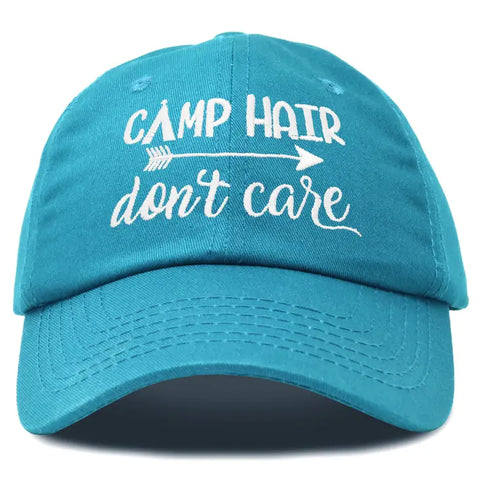 Camping Hair Don't Care Hat