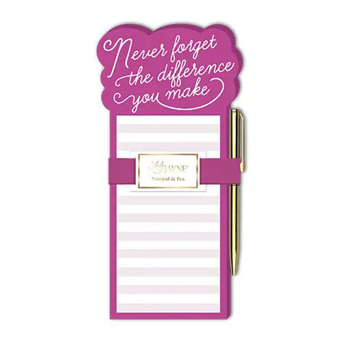 Make a Difference Notepad with Pen Make a Difference Notepad with Pen