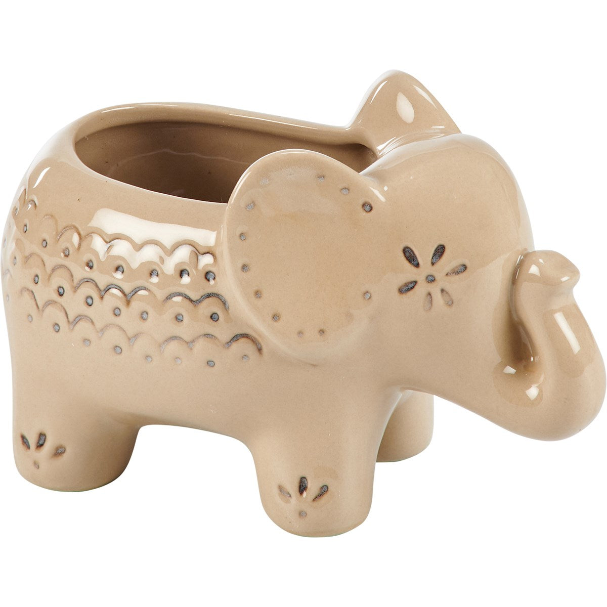 ceramic elephant flower pot Elephant Planter – Simply Northwest