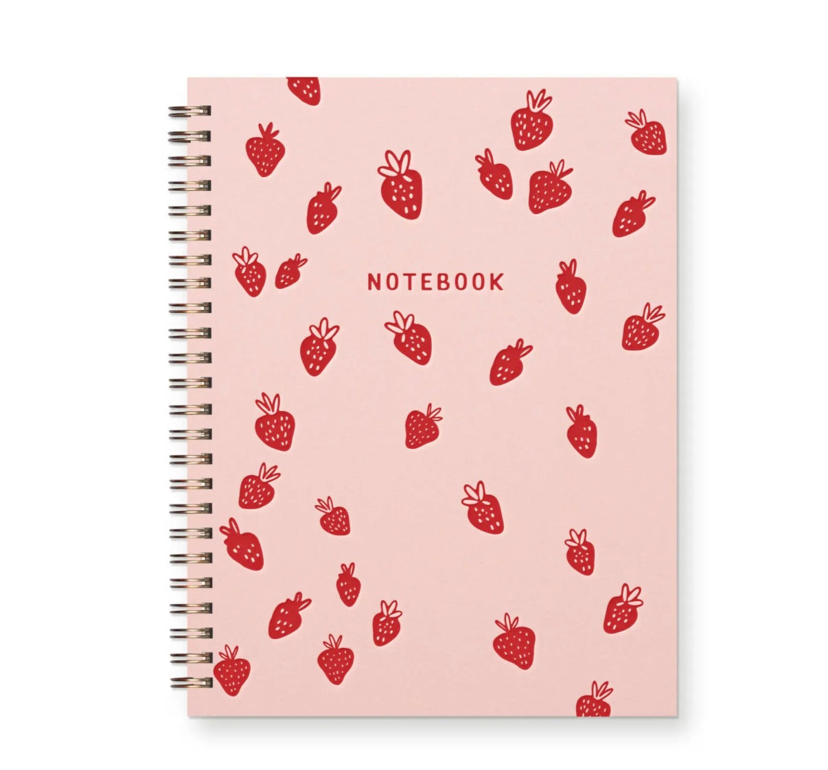 Lined Notebook - Strawberry