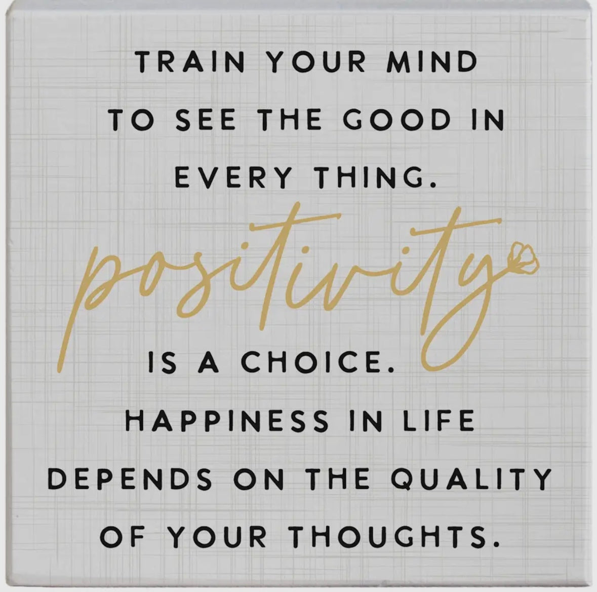 Gift-a-block - Positivity