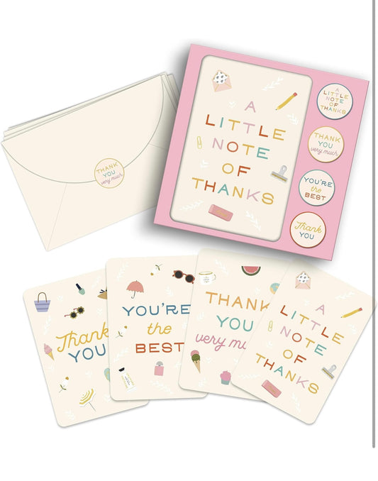 Notecard Set - Tiny Treasures Thank You’s