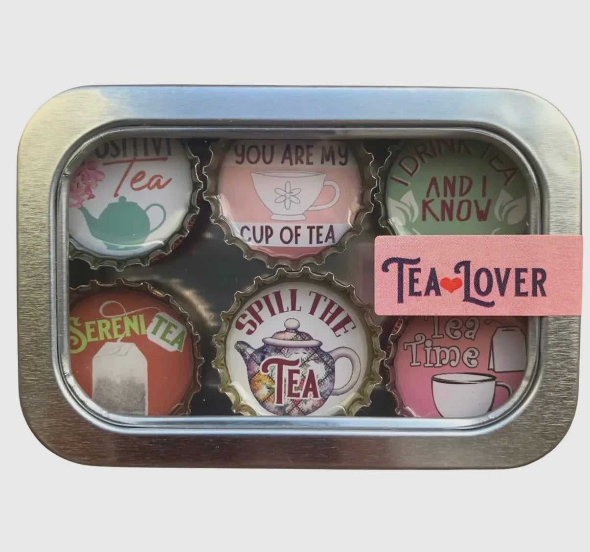 Tea Lover Magnet Set