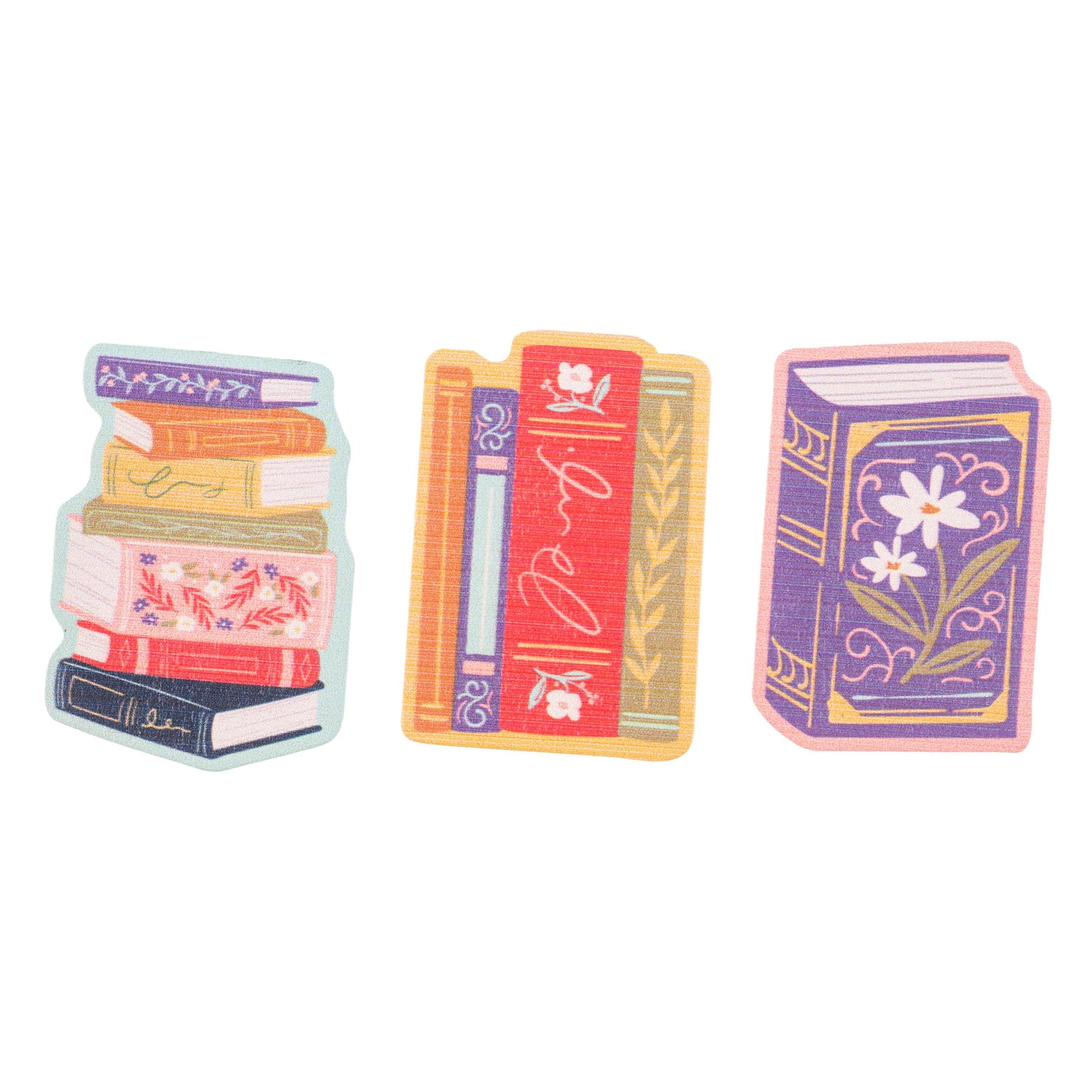 Books Shaped Magnetic Chip Clips
