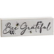 Bee Grateful Wooden Sign