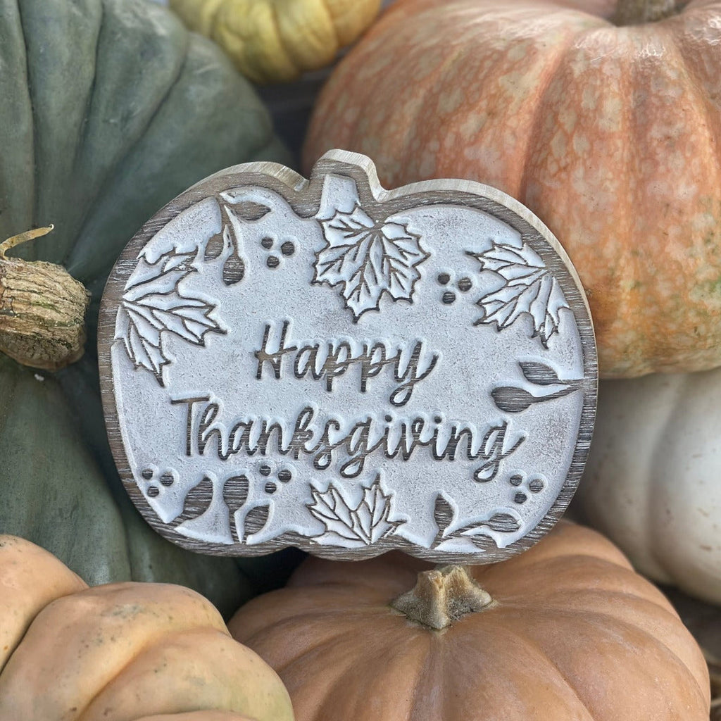 Carved Harvest Pumpkin