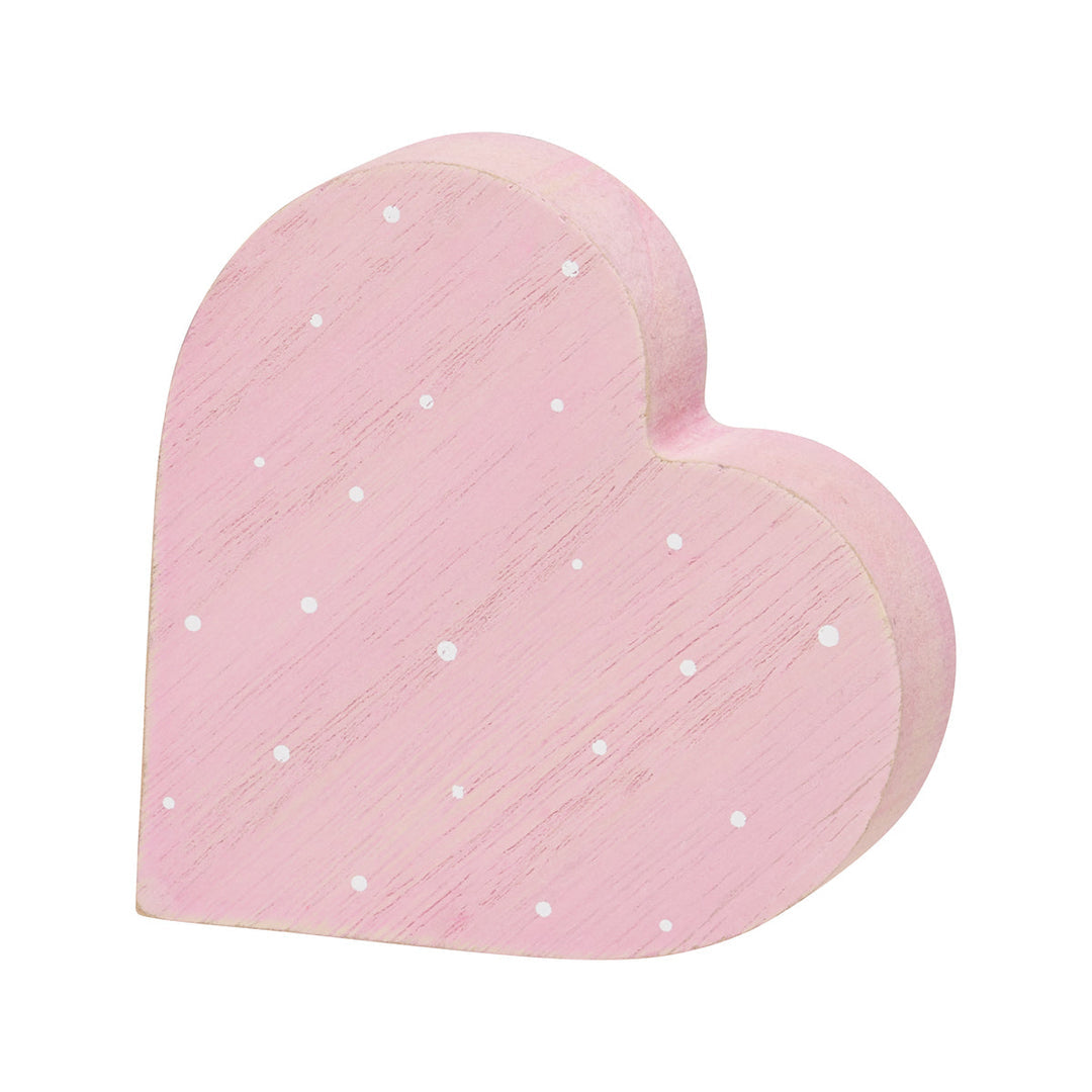 Heart Cutout Shelf Sitter