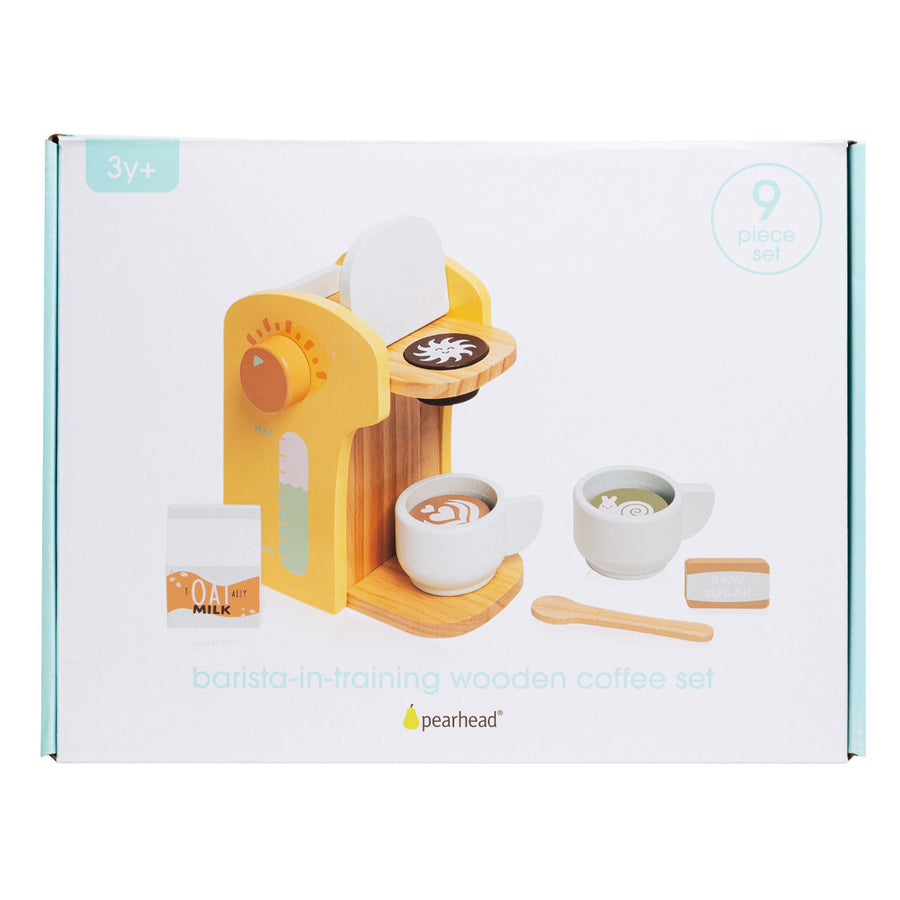 Barista in Training Wooden Coffee Toy Set