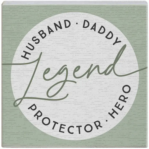Daddy is My Superhero Framed Sign