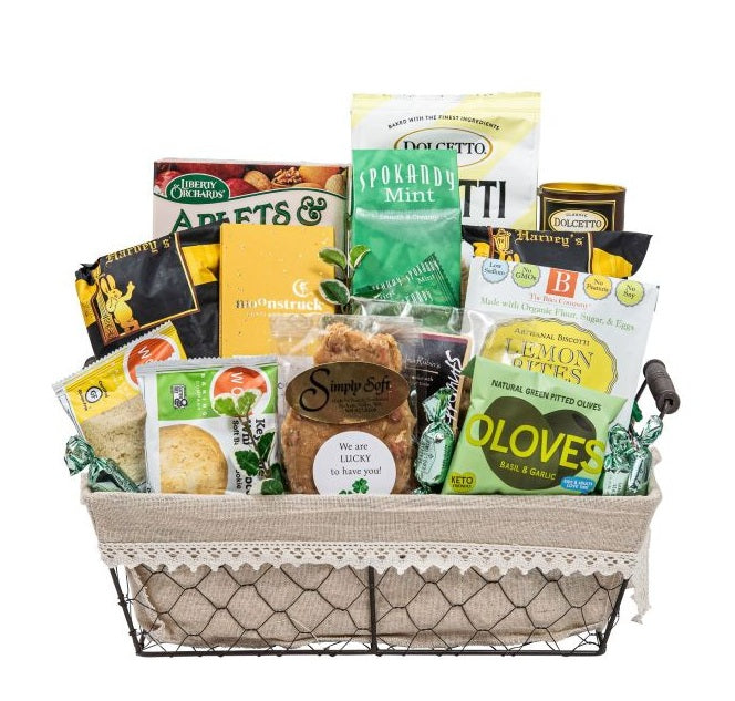 We are Lucky to Have You Gift Basket