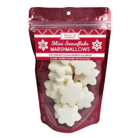Mini Snowflake Marshmallows