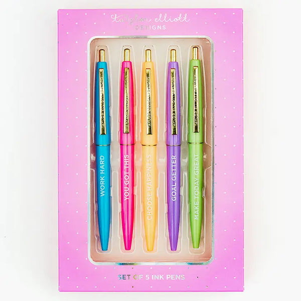 Make Today Awesome - Inspirational Pen Set