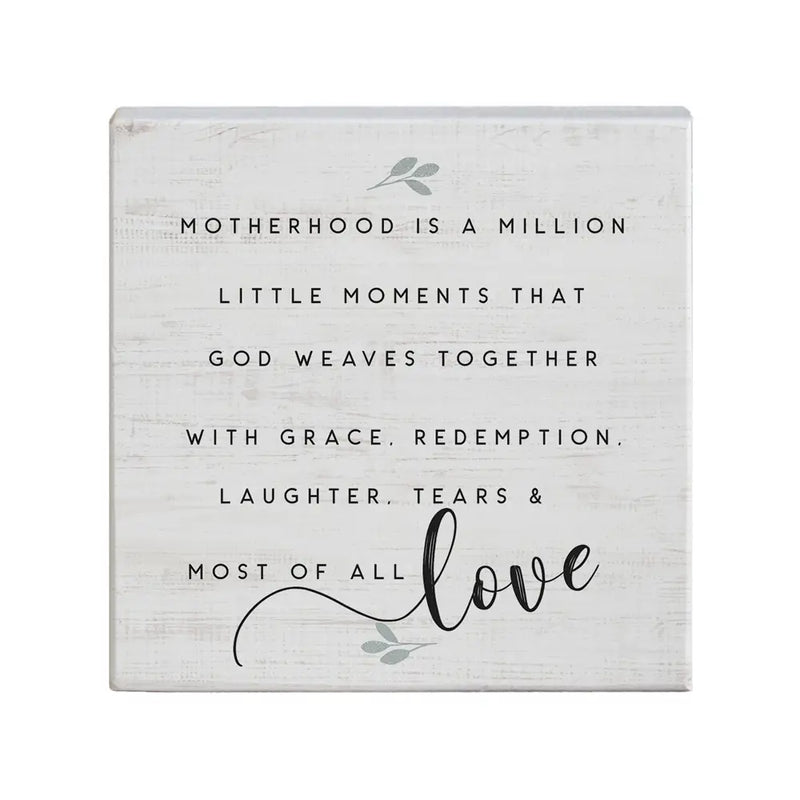 Motherhood Block Sign