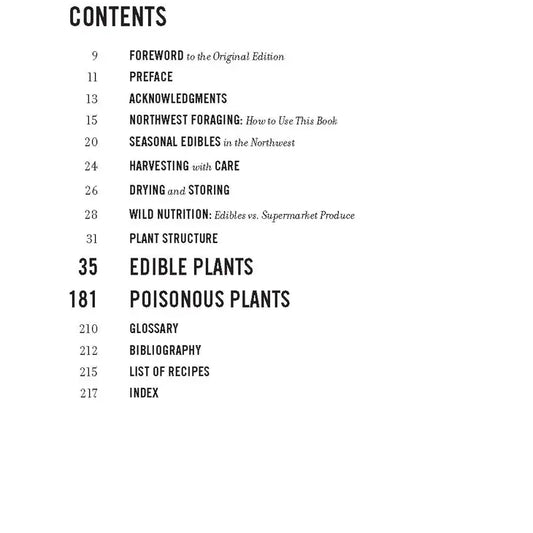 Northwest Foraging Book