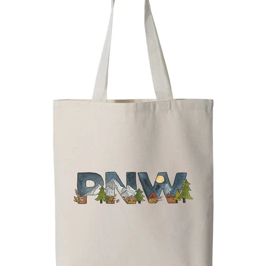 Pacific Northwest Canvas Tote