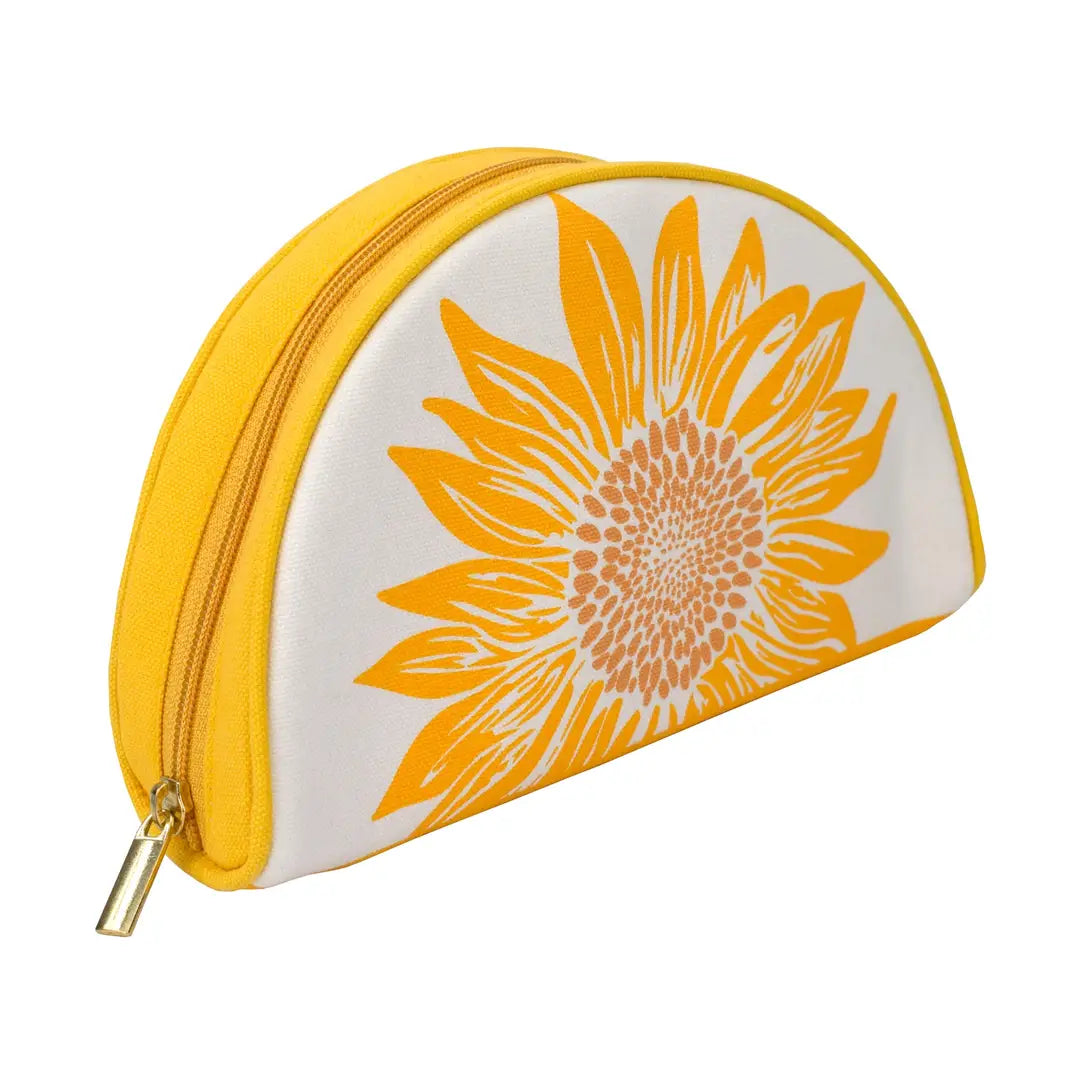 Sunflower Half Moon Pouch
