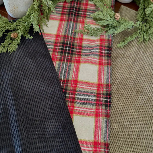 Holiday Heritage Plaid Table Runner