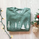 Holiday Trees Hooded Sweatshirt