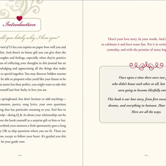 Why I Love You: A Journal of Us
