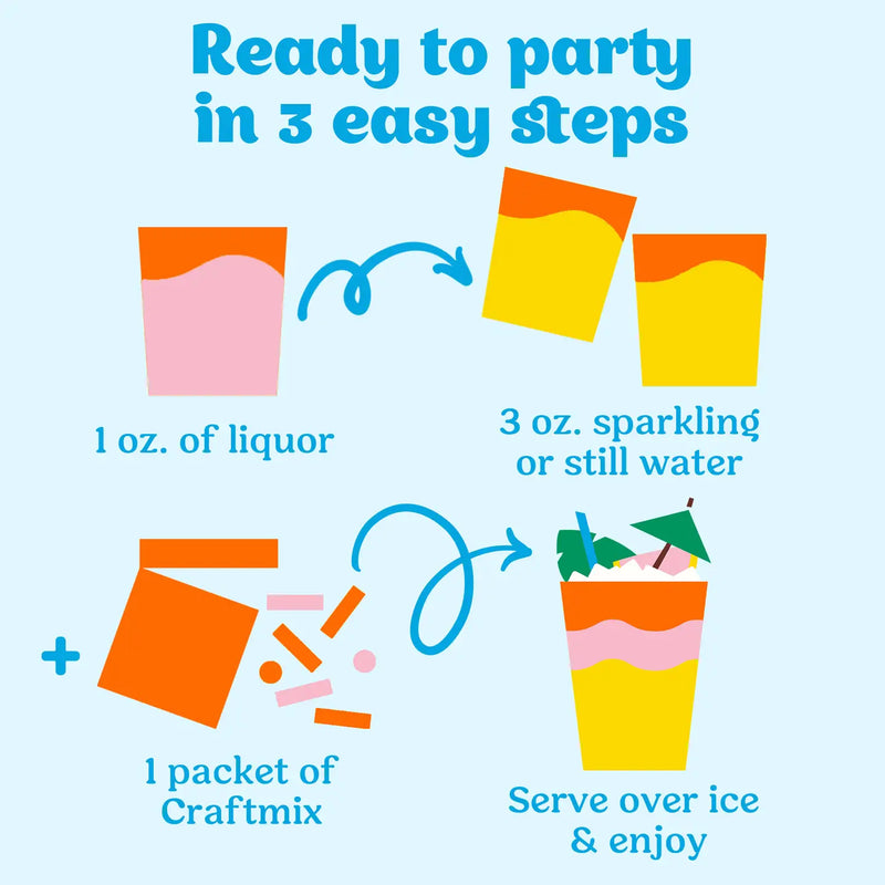 Cocktail Mixers Variety Pack