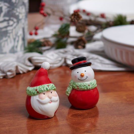 Christmas Friends Salt and Pepper Shaker