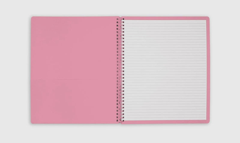 Mosaic Floral Large Spiral Notebook