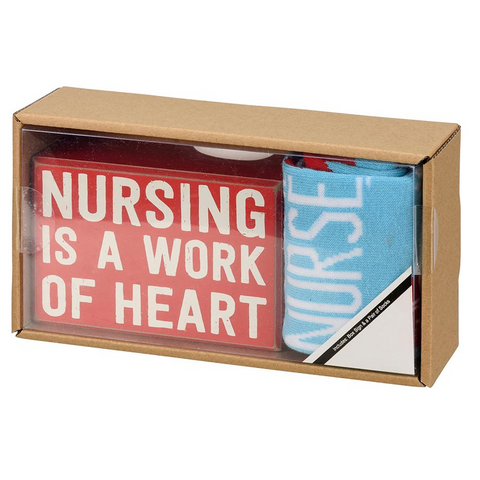 Nurse Inspire Block Sign