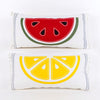Reversible Lemon & Watermelon Pillow