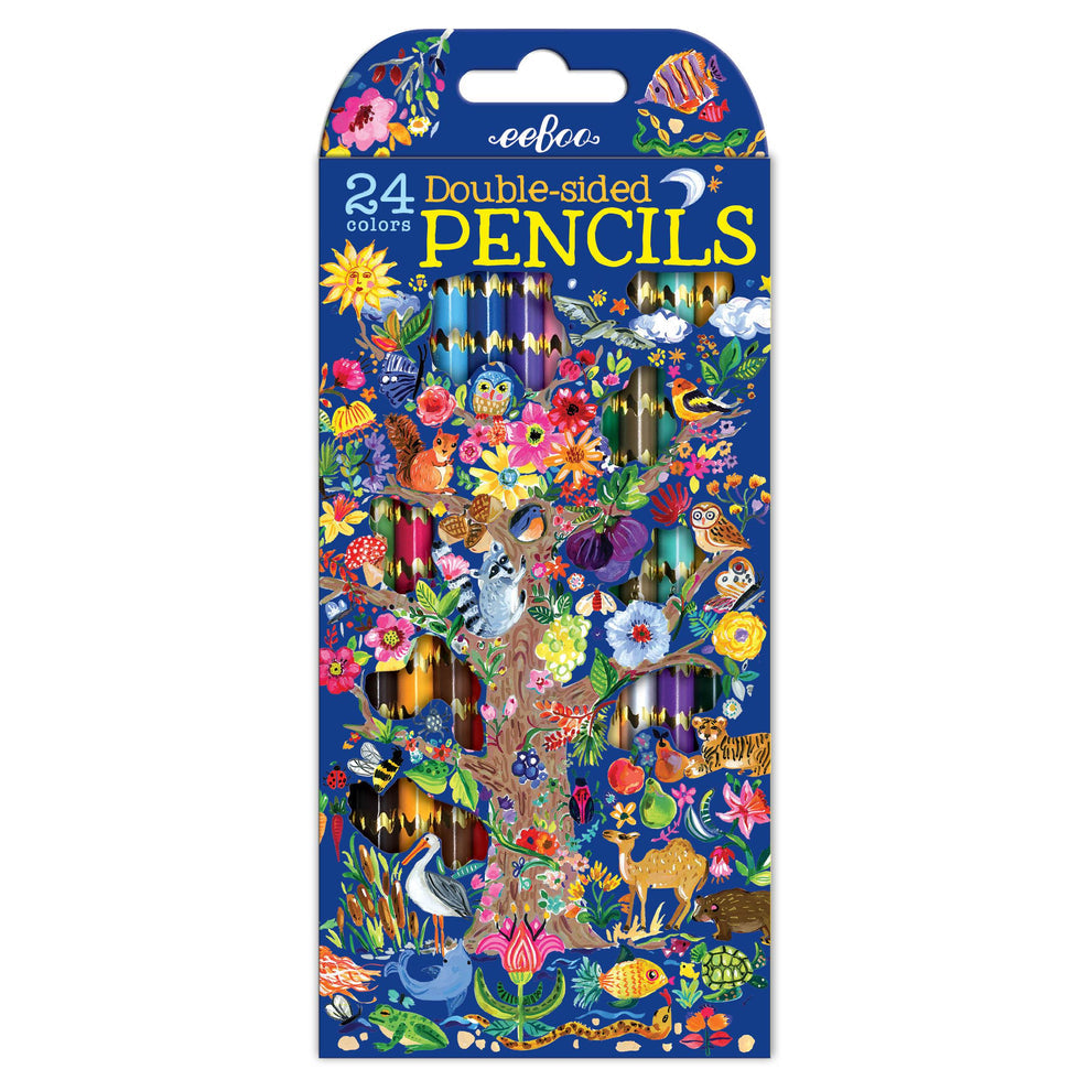 Tree of Life 12 Double Sided Pencils