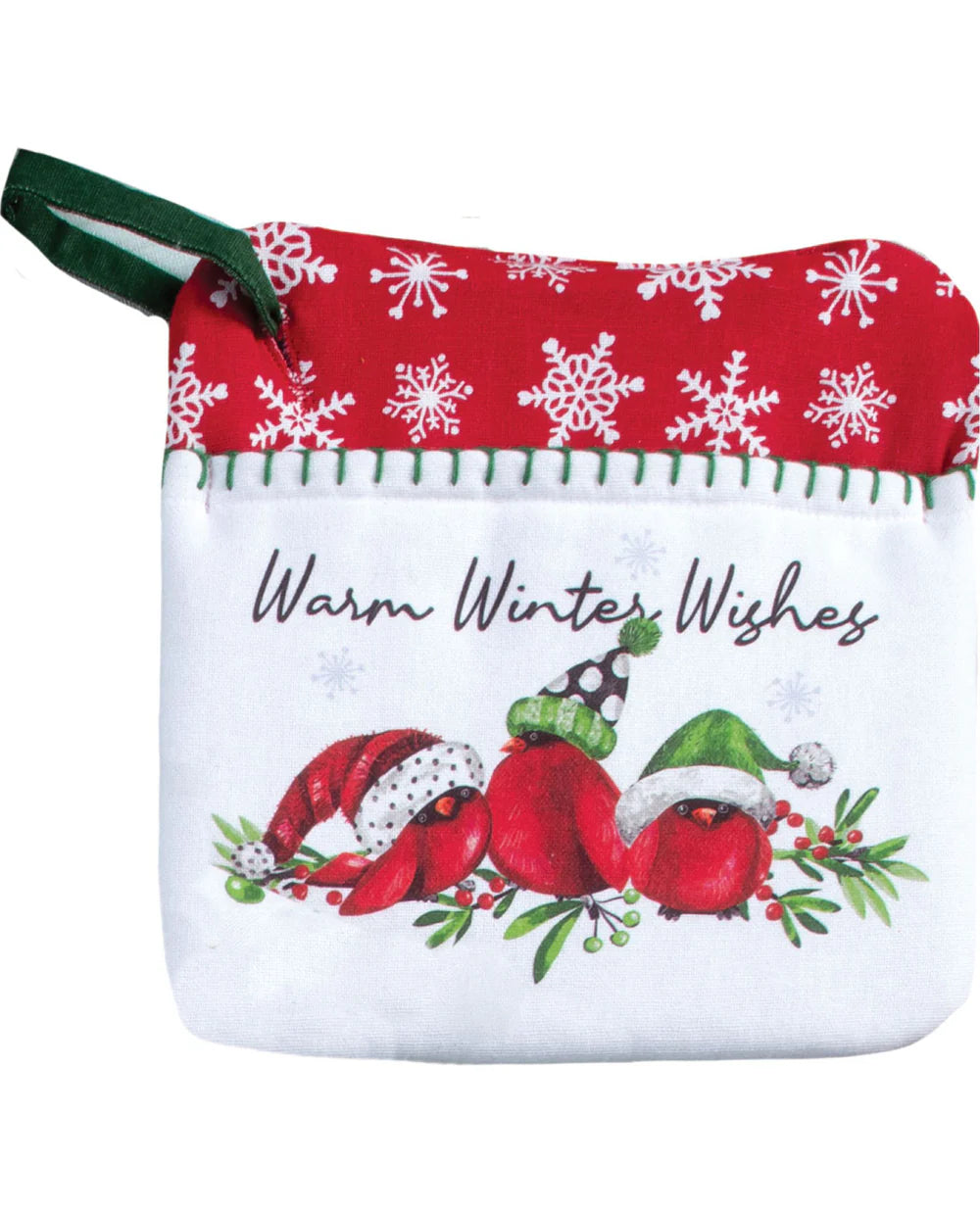 Pocket Mitt - Playful Cardinal