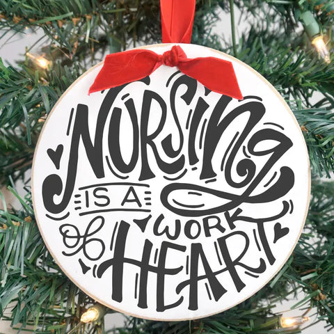 Nursing is a Work of Heart Gift Set