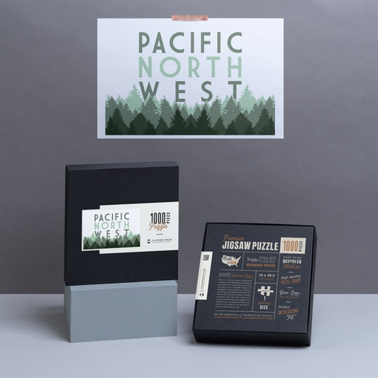 Pacific Northwest with Pine Trees Puzzle