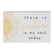 Sunshine in my soul Block Sign