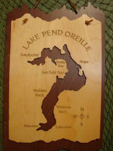 Pacific Northwest Lake and Kayaks Puzzle