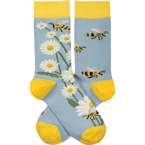 Bee Sweet Sunflower & Bees Dishtowel