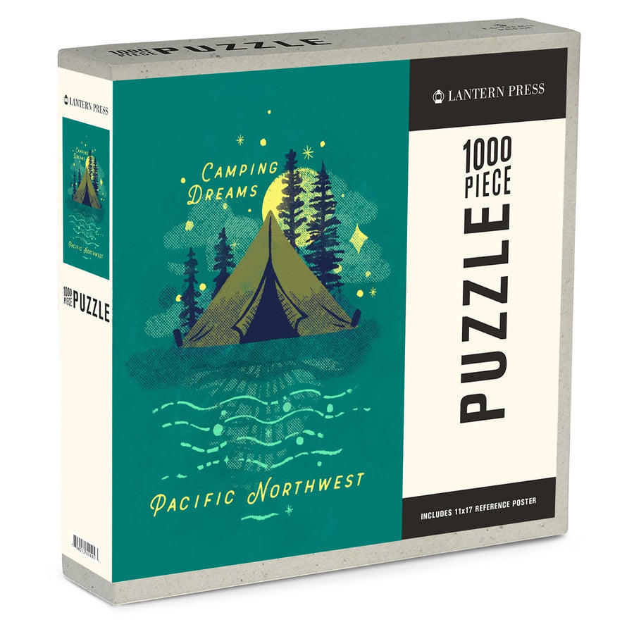 Pacific Northwest Camping Dreams Puzzle