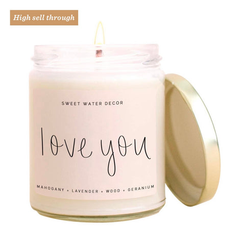 You Light Up My World Soy Candle
