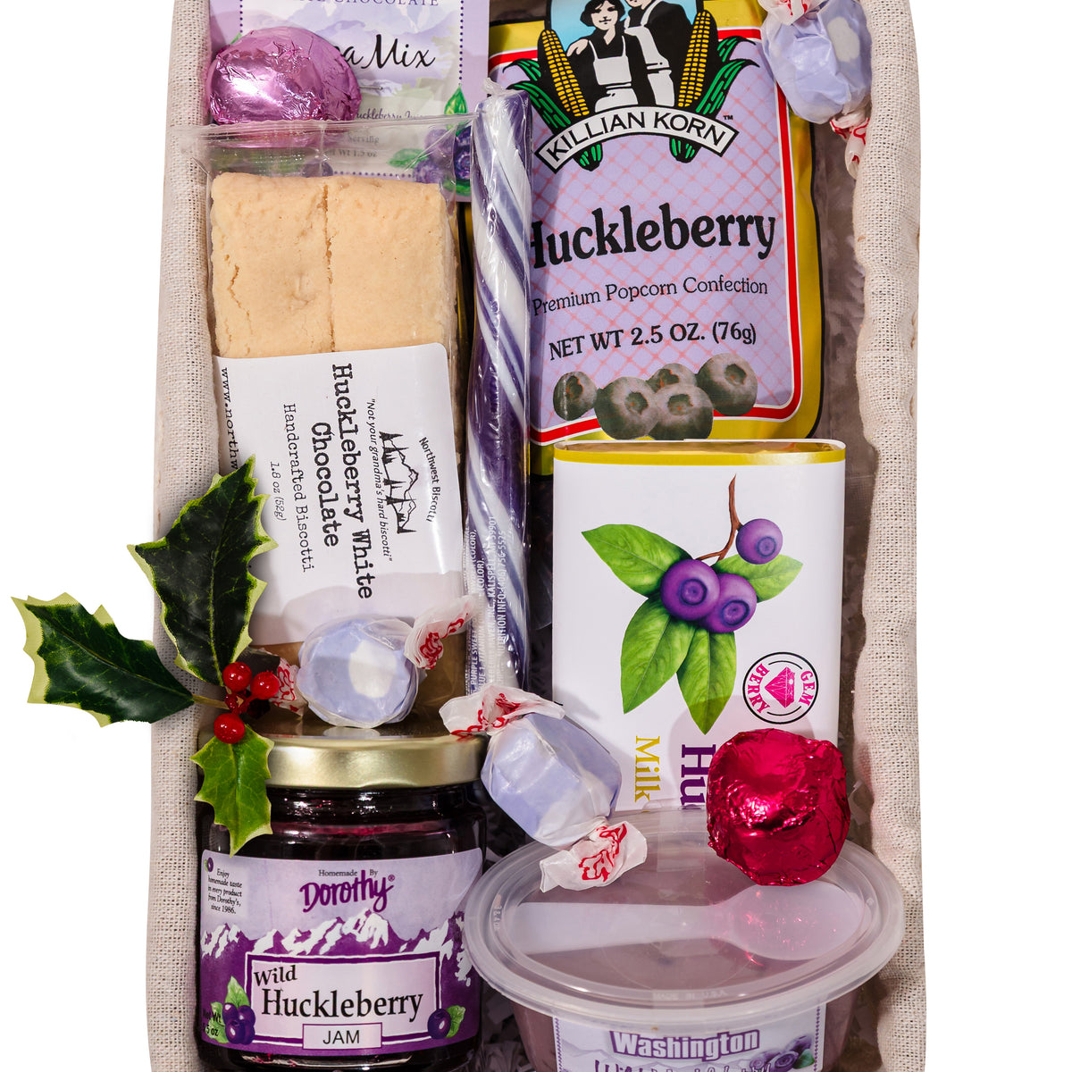 Holly Berry and Huckleberry