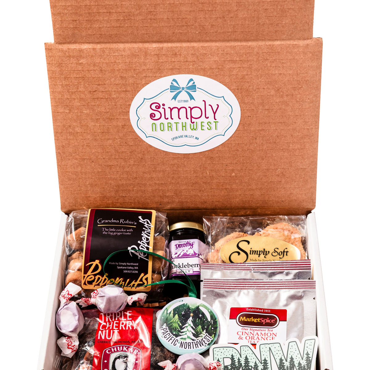 A Pacific Northwest Christmas Gift Box