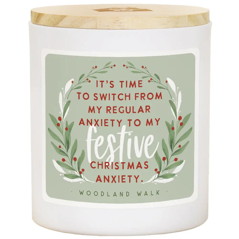 Festive Christmas Anxiety Candle
