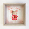 Will You Be My Valentine Mouse Sign