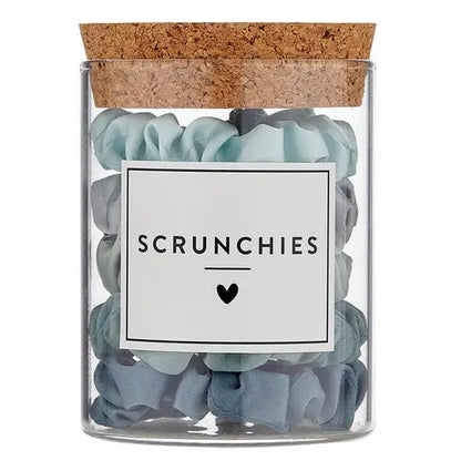 Satin Scrunchies Jar