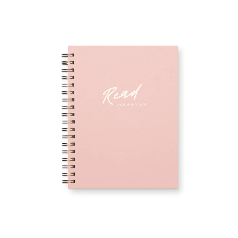 Read and Reviewed Book Log Journal