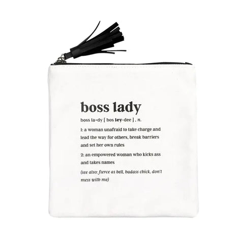Boss Lady Makeup Bag