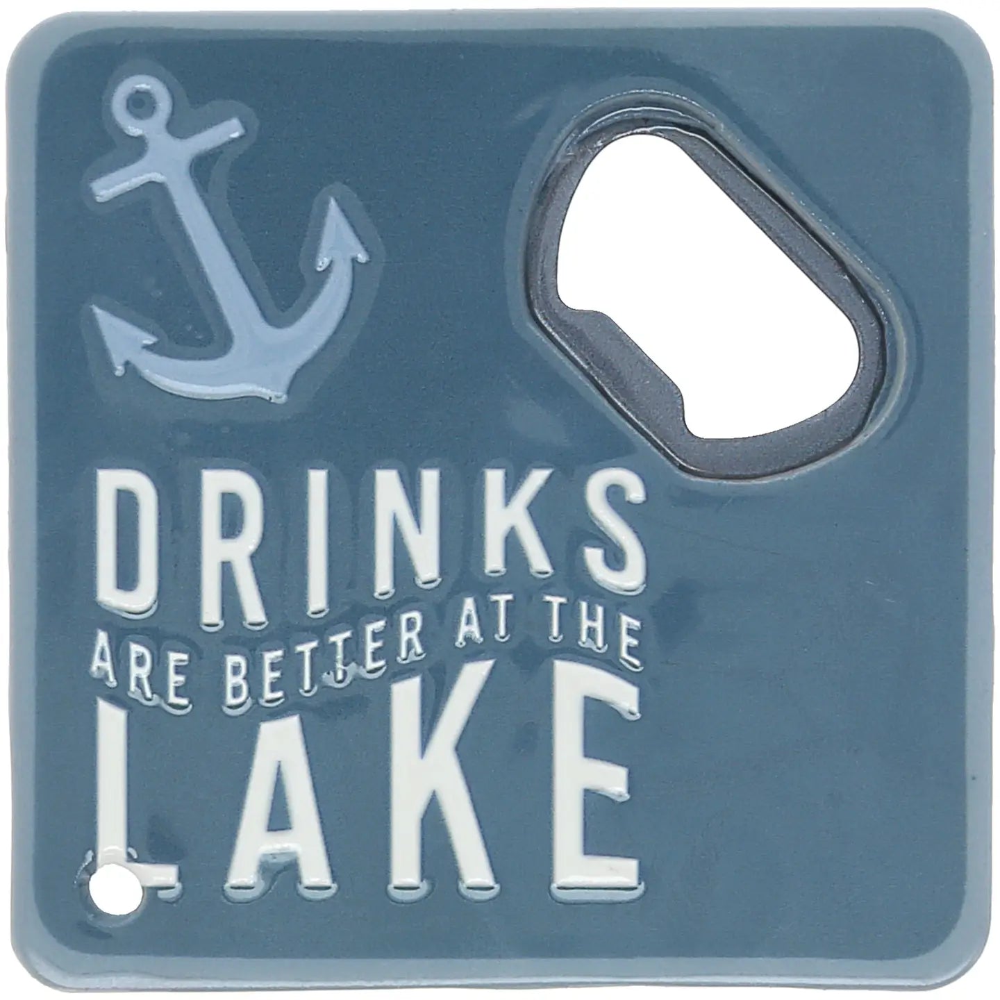 Bottle Opener Coaster - Lake or River