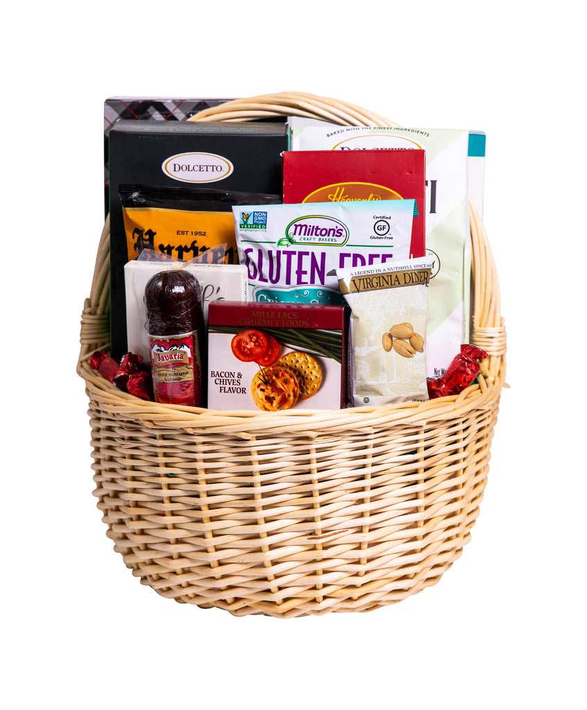 New England Breakfast Gift Basket Classic  Breakfast gift basket, Breakfast  gift, Holiday gift baskets
